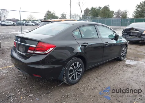 2014 Honda Civic Ex z USA, uszkodzony, nr VIN 2HGFB2F83EH559723